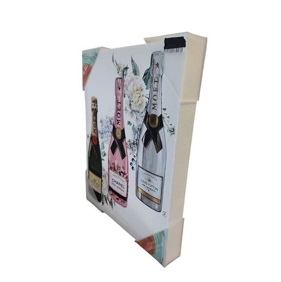 Oliver Gal 14"x11" Champagne Designer Floral Canvas Wall Art Decor NWT - Picture 13 of 15